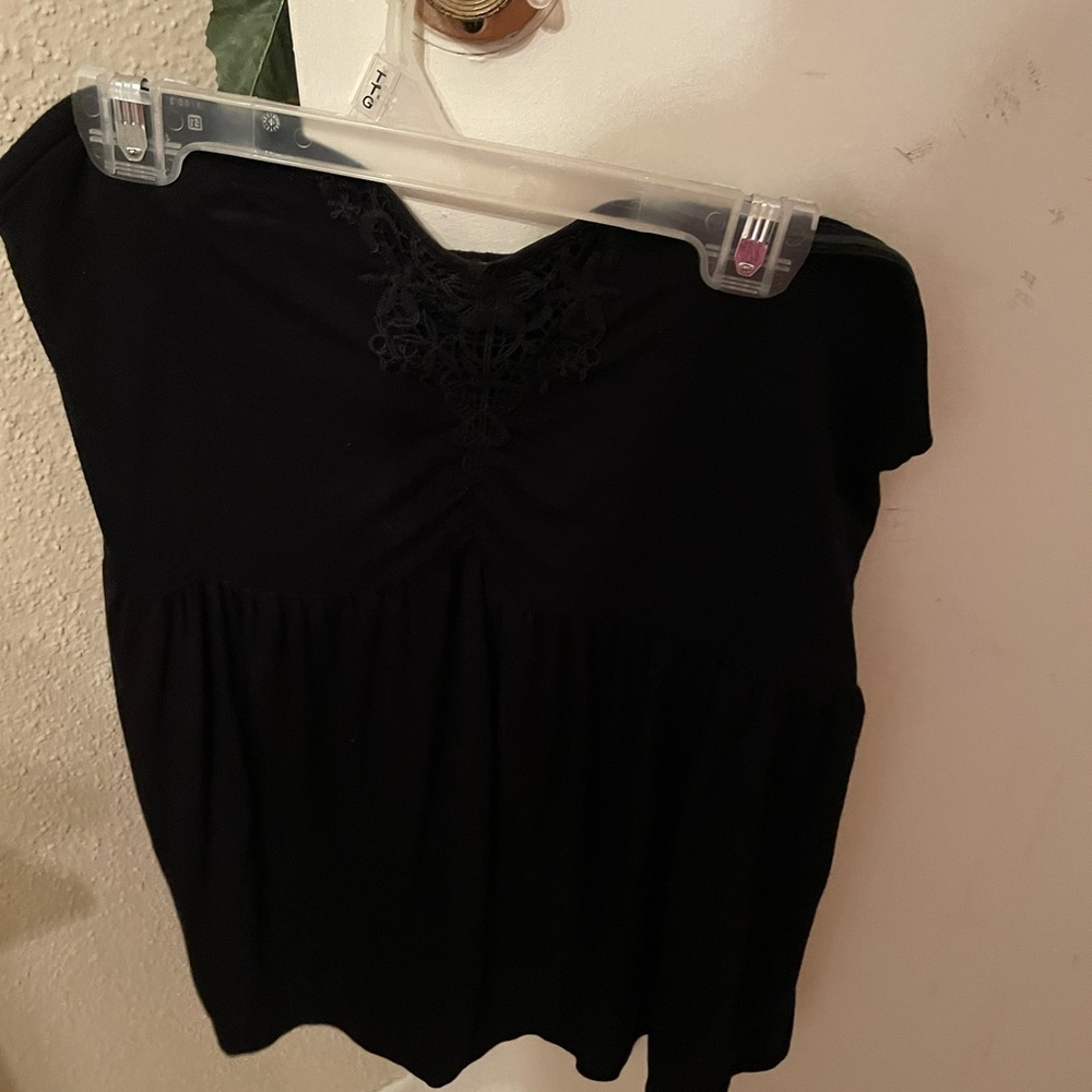 Torrid Strapless Babydoll top